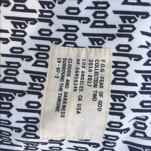 Fear of God Print All Over Hoodie